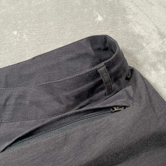 Faherty All Day Shorts Mens 38 Grey Drawstring Smart Casual Basic Everyday - Picture 9 of 12